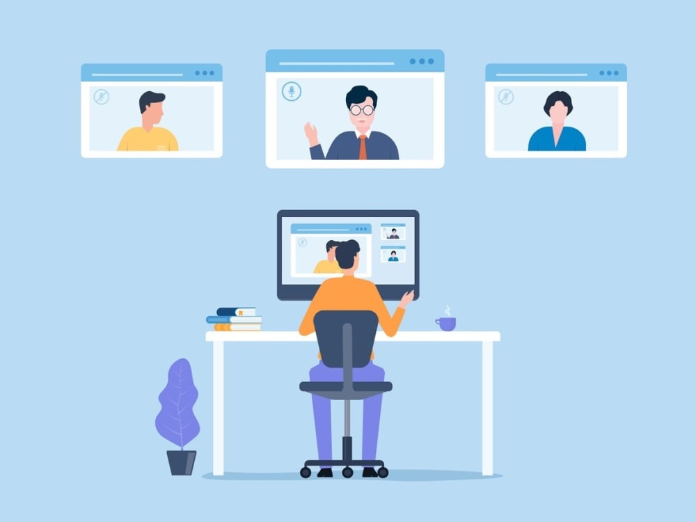 A visual representation of different types of webinar presentations.
