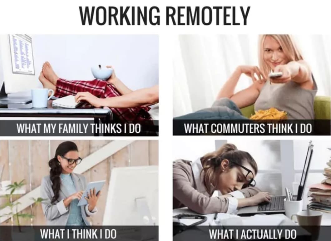 working-remotely