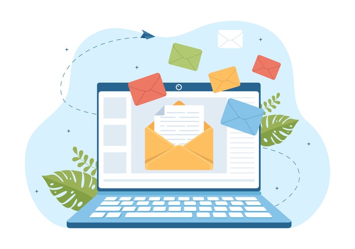 Email Service with Correspondence Delivery