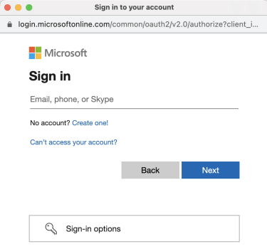 Log into your Outlook Calendar