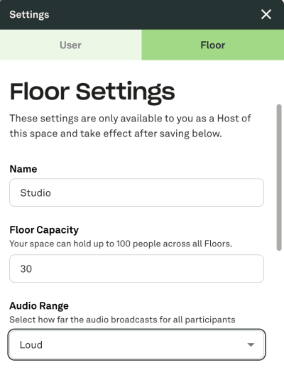 FloorSettings