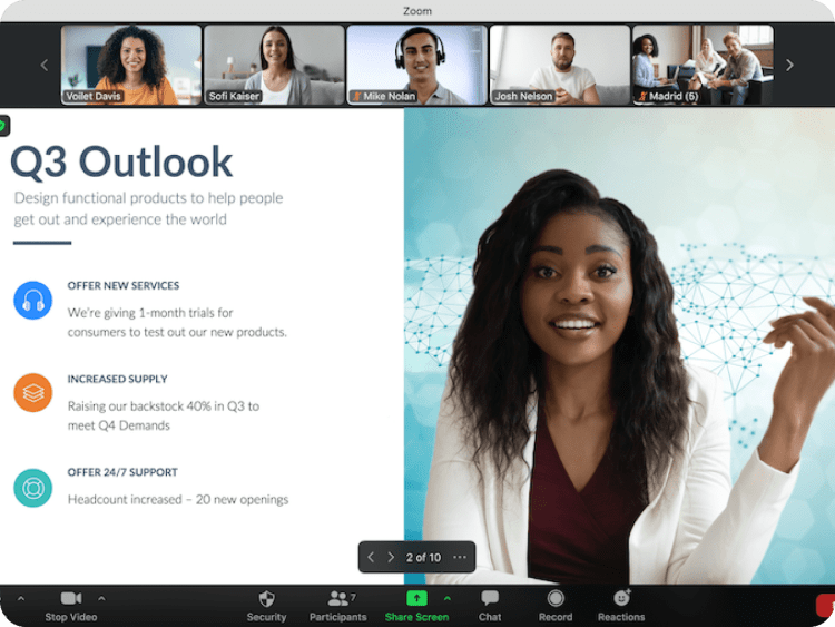 The best video conferencing tool for your charity: Zoom