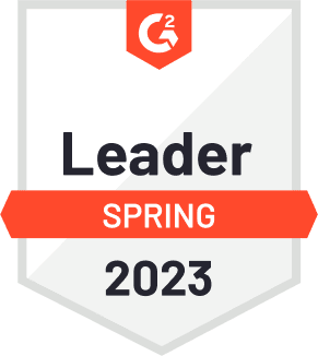 G2 Badge: Leader, Spring 2023